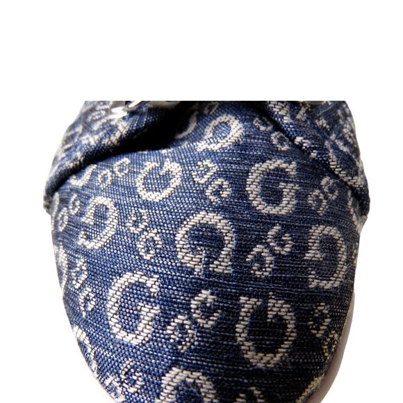 Guess Los Angeles Blue Logo Pattern Low-Top Casual Shoe Sneaker 9.5 #452 - Picture 10 of 10